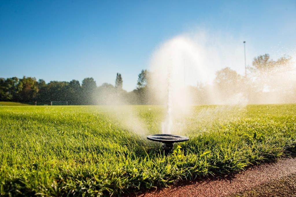 Referenzbild Bewässerung Sportplatz