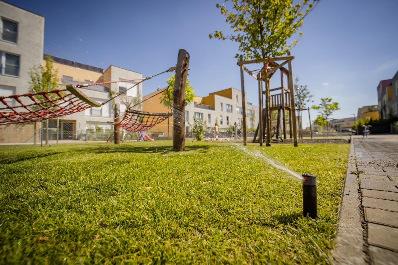 Beispiel für Park-Bewässerung - Parga