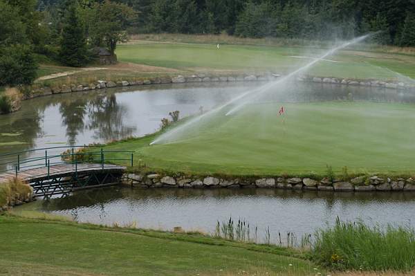 Referenzbild Bewässerung Golfplatz